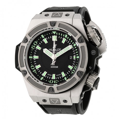 Hublot Big Bang King Power Matte Black Automatic Black Rubber Men's Watch 731.NX.1190.RX watches
