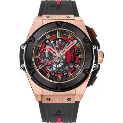 Hublot Big Bang King Power Red Devil Skeleton Dial Automatic Men's Watch 716OM1129RXMA watches