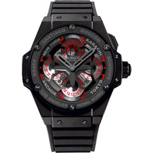 Hublot Big Bang King Power Unico GMT Skeleton Dial Ceramic Men's Watch 771.CI.1170.RX watches