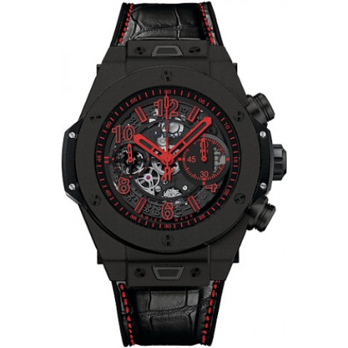 Hublot Big Bang King Red Black Ceramic Dial Black Ceramic Men's Sports Watch 411.CI.1190.LR.ABR14 watches