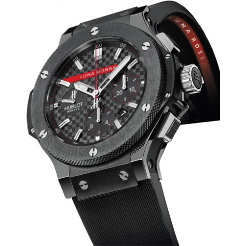 Hublot Big Bang Luna Rossa Black Carbon Fiber Dial Automatic Chronograph Men's Watch 301CM131RXLUN06 watches