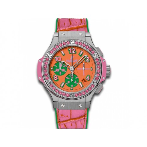 Hublot Big Bang Pop Art Mat Orange Dial Chronograph Limited Edition Ladies Watch 341.SP.4779.LR.1233.POP15 watches
