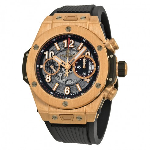 Hublot Big Bang Skeleton Dial 18kt Rose Gold Men's Watch 411OX1180RX watches