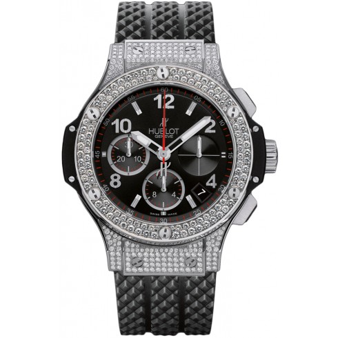Hublot Big Bang Steel 41mm Dial Black Automatic Men's Watch 342.SX.130.RX.174 watches