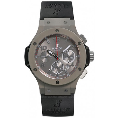 Hublot Big Bang Titanium Case Black Leather Strap Chronograph Men's Watch 320-UI-440-RX watches