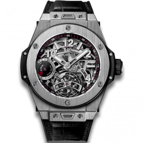 Hublot Big Bang Tourbillion Skeleton Dial Power Reserve 5 Days Titanium Limited Edition Men's Watch 405.NX.0137.LR watches