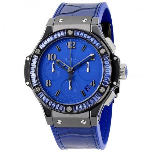 Hublot Big Bang Tutti Frutti Blue Dial Sapphire Ladies Watch 342.CL.5190.LR.1901 watches