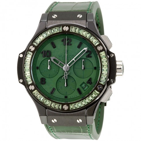 Hublot Big Bang Tutti Frutti Dark Green Automatic Ladies Watch 341.CV.5290.LR.1917 watches
