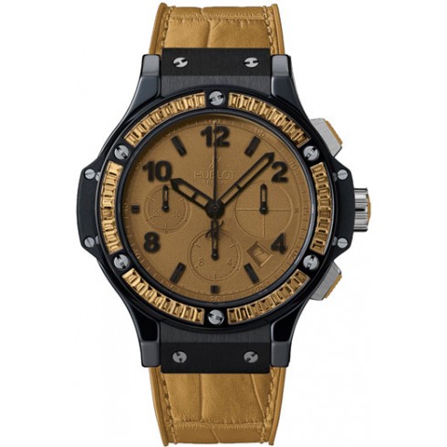 Hublot Big Bang Tutti Frutti Tan Dial Chronograph Unisex Watch 341CA5390LR1918 watches