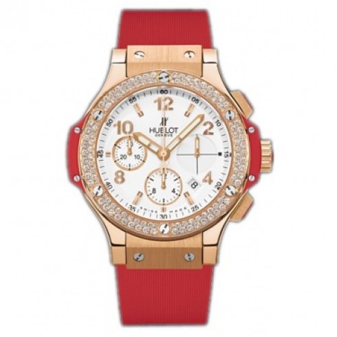 Hublot Big Bang Tutti Frutti White Dial Red Rubber Unisex Watch 341PR2010RR1104 watches