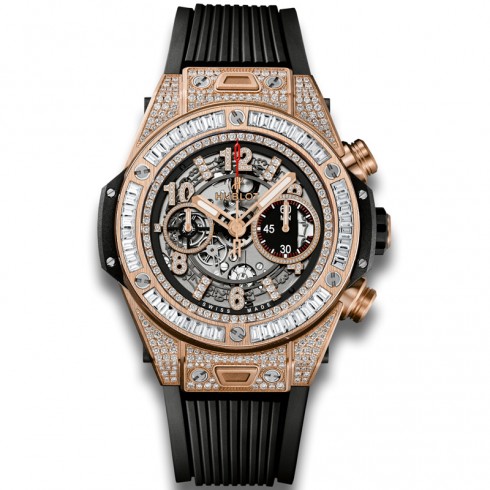 Hublot Big Bang Unico Dial Black Automatic Men's Sports Watch 411.OX.1180.RX.0904 watches