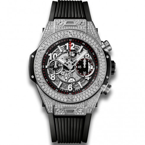 Hublot Big Bang Unico Dial Silver Titanium Unisex Watch 411.NX.1170.RX.1704 watches