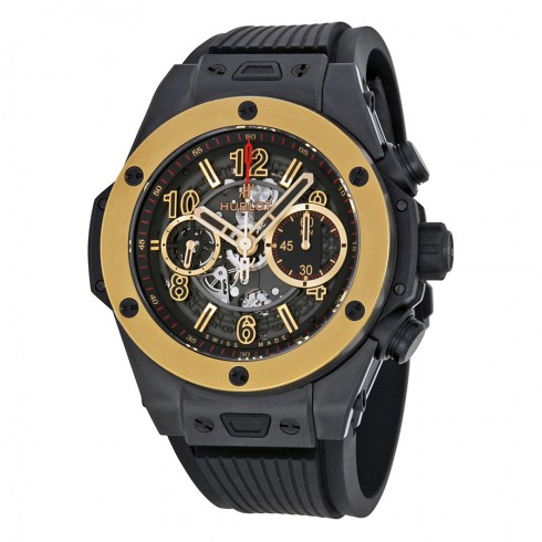 Hublot Unico Magic Gold Skeleton Dial Automatic Men's Watch 411CM1138RX watches