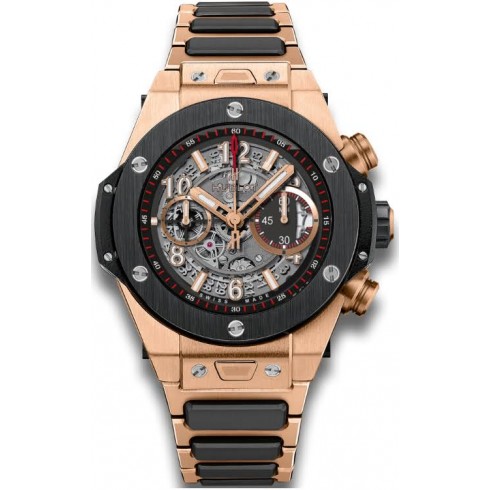 Hublot Big Bang UNICO Skeleton Dial 18k Rose Gold Chronograph Men's Watch 411.OM.1180.OM watches