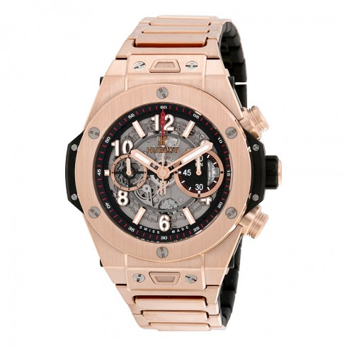 Hublot Big Bang UNICO Skeleton Dial 18k Rose Gold Men's Watch 411.OX.1180.OX watches
