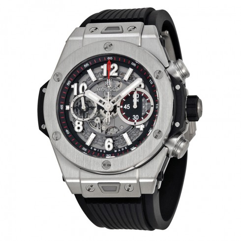 Hublot Big Bang Unico Titanium Automatic Skeletal Dial Men's Watch 411.NX.1170.RX watches