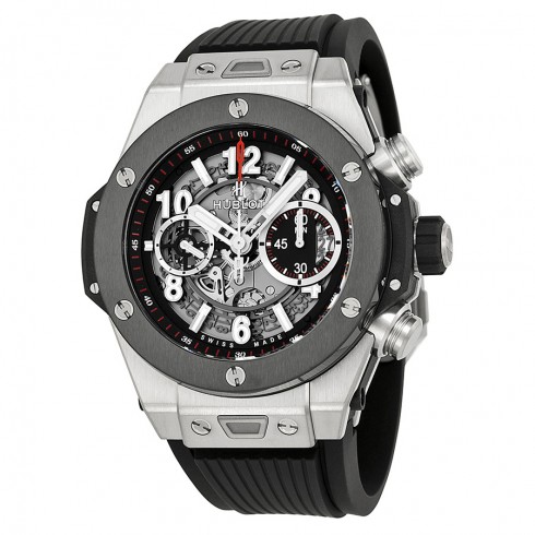 Hublot Big Bang Unico Titanium Ceramic Skeletal Dial Men's Watch 411.NM.1170.RX watches