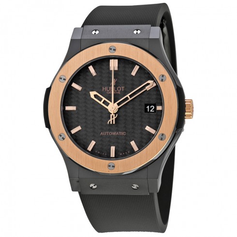 Hublot Ceramic King Gold Black Dial Automatic Men's Watch 511.CO.1780.RX watches