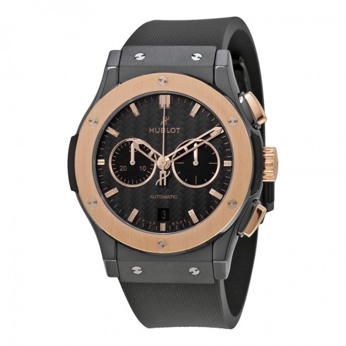 Hublot Classic Fusion Black Carbon Fiber Dial Automatic Men's Watch 541.CO.1780.RX watches