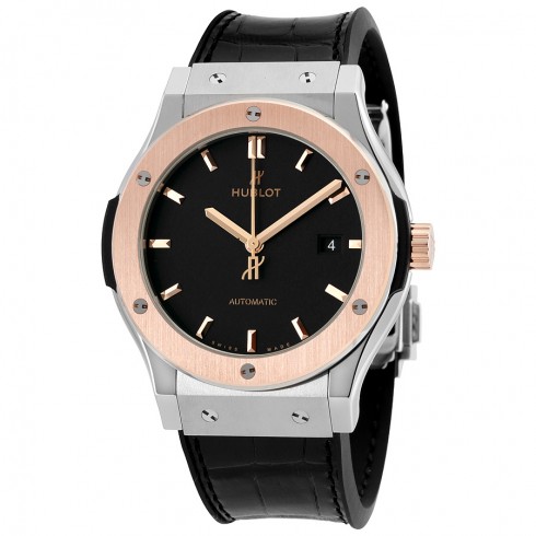 Hublot Classic Fusion Mat Black Dial Automatic Men's Watch 542.NO.1181.LR watches