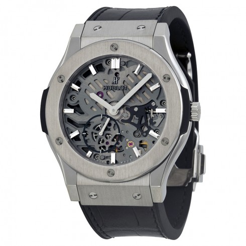 Hublot Classic Fusion Automatic Skeleton Dial Men's Watch 545.NX.0170.LR watches
