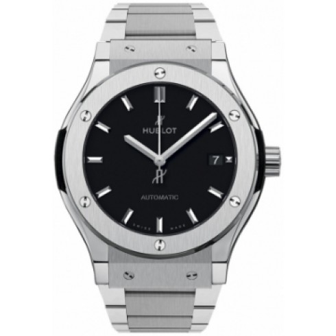 Hublot Classic Fusion Black Dial Automatic Men's Titanium Watch 511.NX.1171.NX watches