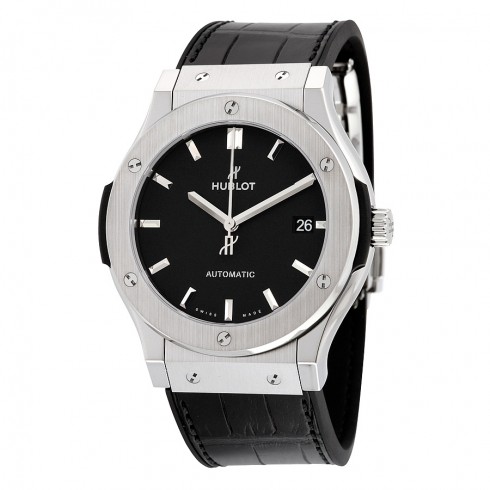 Hublot Classic Fusion Black Dial Black Leather Watch 511NX1171LR watches