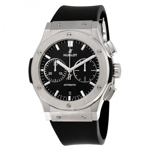 Hublot Classic Fusion Black Dial Chronograph Men's Automatic Watch 521.NX.1171.RX watches