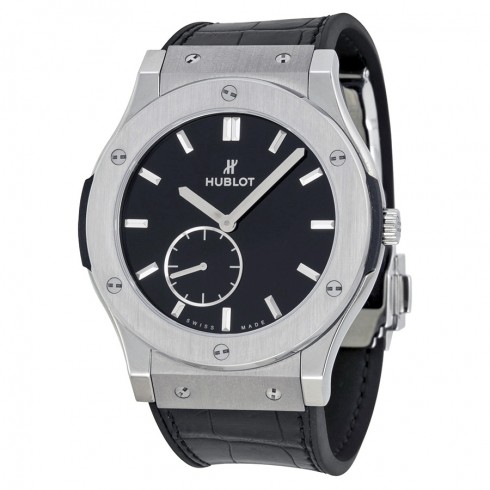 Hublot Classic Fusion Black Dial Titanium Men's Watch 515NX1270LR watches