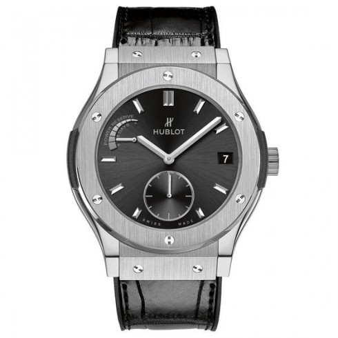 Hublot Classic Fusion Black Sunray Dial Titanium Men's Watch 516.NX.1470.LR.1104 watches