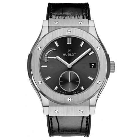 Hublot Classic Fusion Black Sunray Dial Titanium Men's Watch 516.NX.1470.LR.1704 watches