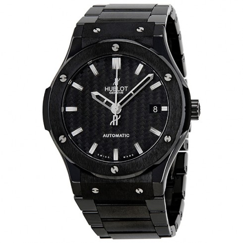 Hublot Classic Fusion Carbon Fiber Dial Black Ceramic Men's Watch 511CM1770CM watches