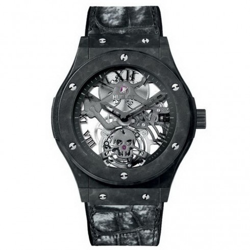 Hublot Classic Fusion Dial Skeleton Automatic Men's Watch 505.UC.0140.LR.SKULL watches