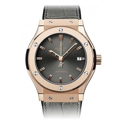 Hublot Classic Fusion Grey Dial 18K Rose Gold Automatic Men's Watch 565PX7080LR watches