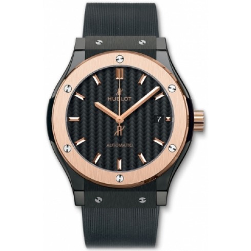 Hublot Classic Fusion Mat Black Carbon Fiber Dial Automatic Men's Watch 542.CO.1781.RX watches