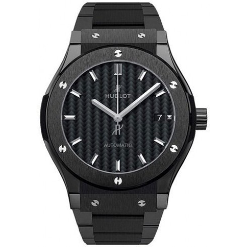Hublot Classic Fusion Mat Carbon Dial Automatic Men's Ceramic Watch 511.CM.1771.CM watches