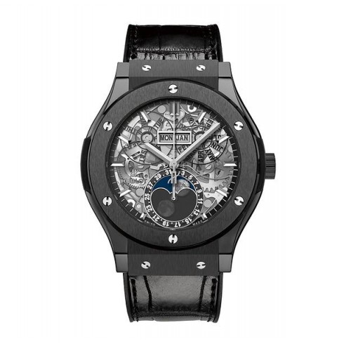 Hublot Classic Fusion Skeleton Dial Automatic Men's Watch 517.CX.0170.LR watches