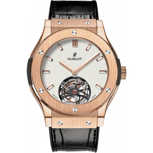 Hublot Classic Fusion Tourbillon 45mm Dial White Men's Luxury Watch 505.OX.2610.LR watches