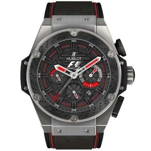 Hublot F1 King Power Black Dial Black Rubber Men's Watch 703.ZM.1123.NR.FMO10 watches