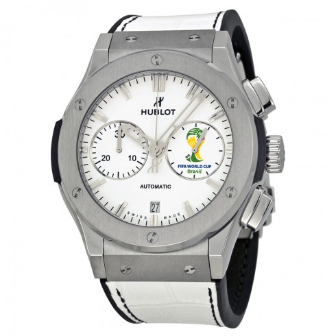 Hublot FIFA World Cup Brasil Automatic White Dial White Leather Men's Watch 521NX2010LRWCW14 watches
