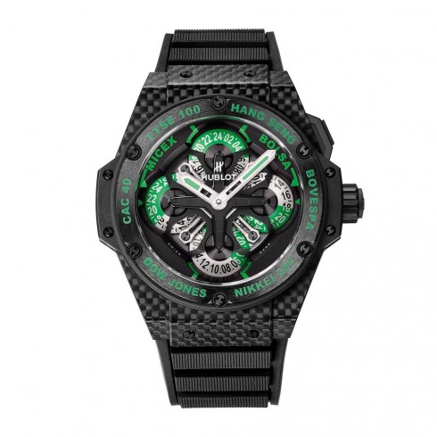 Hublot King Power GMT Chronograph Black Dial Men's Watch 771.QX.1179.RX.CSH13 watches