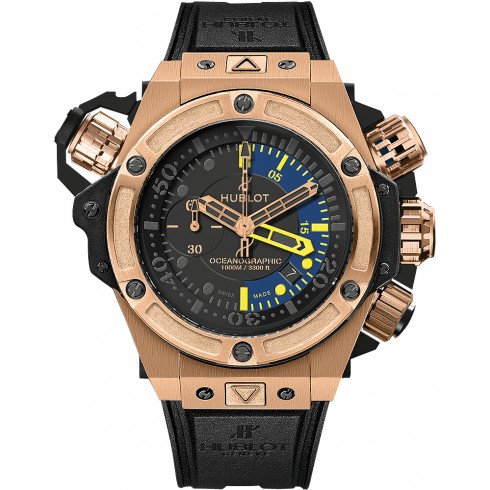 Hublot King Power Oceanographic Black Dial Automatic Men's Watch 732.OX.1180.RX watches