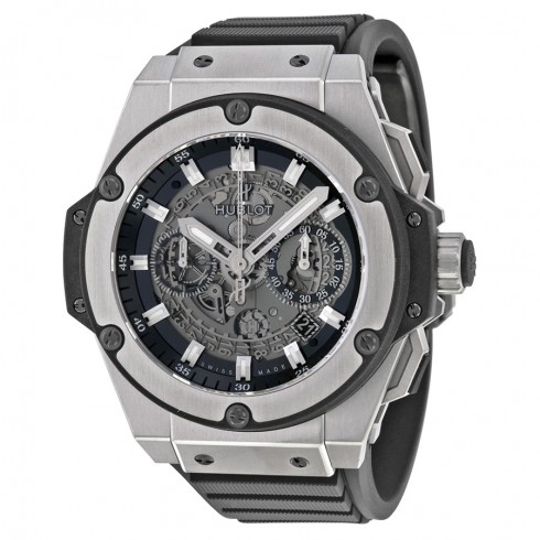 Hublot King Power Unico Skeleton Dial Titanium Men's Watch 701.NX.0170.RX watches