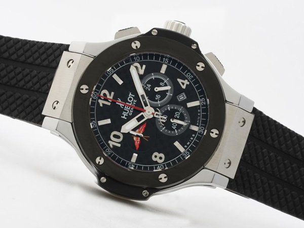 Hublot Monaco Yacht Club 301.AM.130.RX.YCM07 Black Rubber Strap Black Dial Round Watch watches