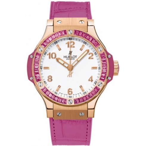 Hublot Tutti Frutti Big Bang Pink Gummy Alligator Unisex Watch 361PP2010LR1933 watches