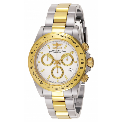 Invicta Speedway Chronograph White Dial Two-tone Men's Watch 7029 watches