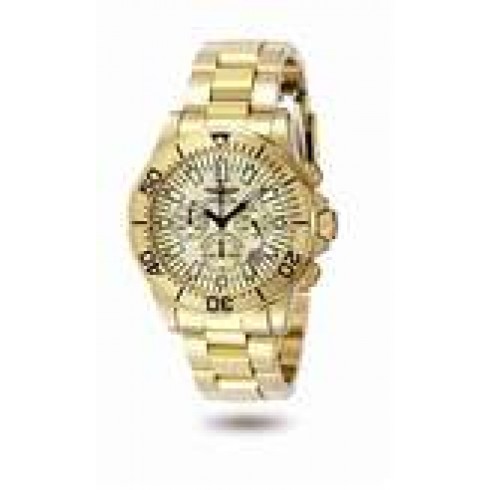 Invicta Sapphire Diver Gold Tone Stainless Steel Men's Watch 7056 watches