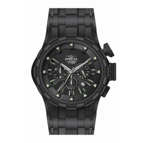 Invica I-Force Chronograph Black Dial Black Polyurethane Men's Watch 16974 watches