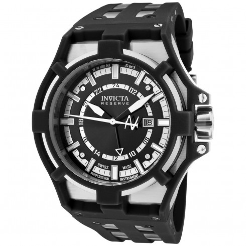 Invicta Akula Black Dial Rubber Men's Watch 0627 watches