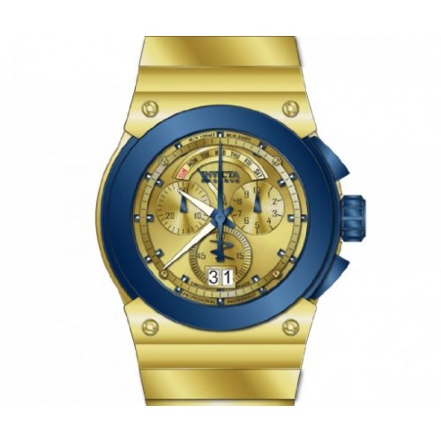 Invicta Akula Chronograph Gold Dial Watch 14520 watches